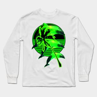 Retro Sunset Long Sleeve T-Shirt